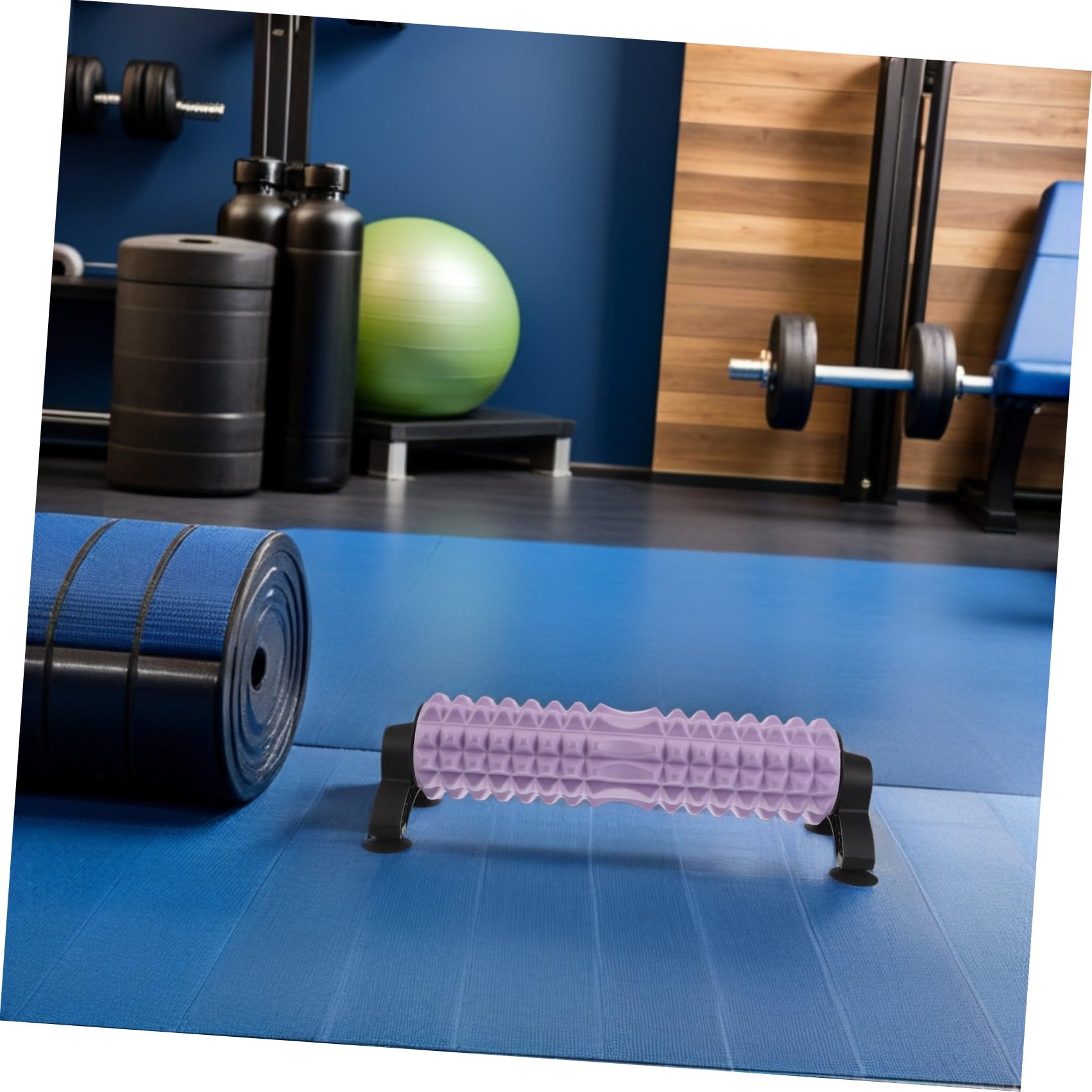 ULTECHNOVO Rullo Supporto in Schiuma Solido per Massaggio Muscolare Massaggiatore per Yoga e Palestra per Schiena e Pilates