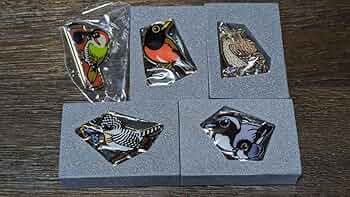 【ほぼ未使用】日本野鳥の会 ピンバッジ 10個まとめ バードメイト ほぼ未使用】日本野鳥の会 ピンバッジ 10個まとめ バードメイト