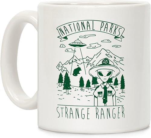 LookHUMAN Taza de café Alien – Divertidas tazas de café de humor para adultos, tazas de café de cerámica con impresión de doble cara para amantes disponible en Yaxa Costa Rica