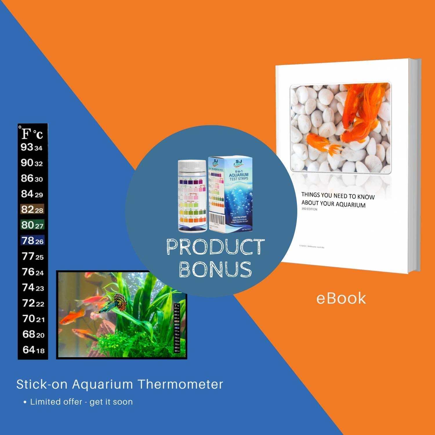 Buy SJ WAVE 6 in 1 Aquarium Test Strip for Freshwater Aquarium Fast