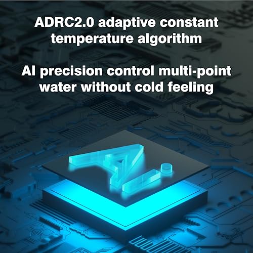 Miniatura 7 de Ranein Calentador de agua sin tanque de gas natural con tubo de ventilación, interior 4.3 GPM, calentador de agua caliente instantáneo de 100,000 BTU