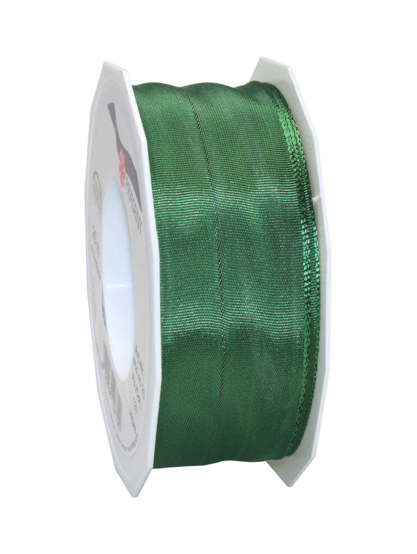 Präsent Nastro In Taffetà Lione Con Bordo Cablato – Verde Menta, Larghezza 25 Mm, Lunghezza 25 M, Prodotto In Germania