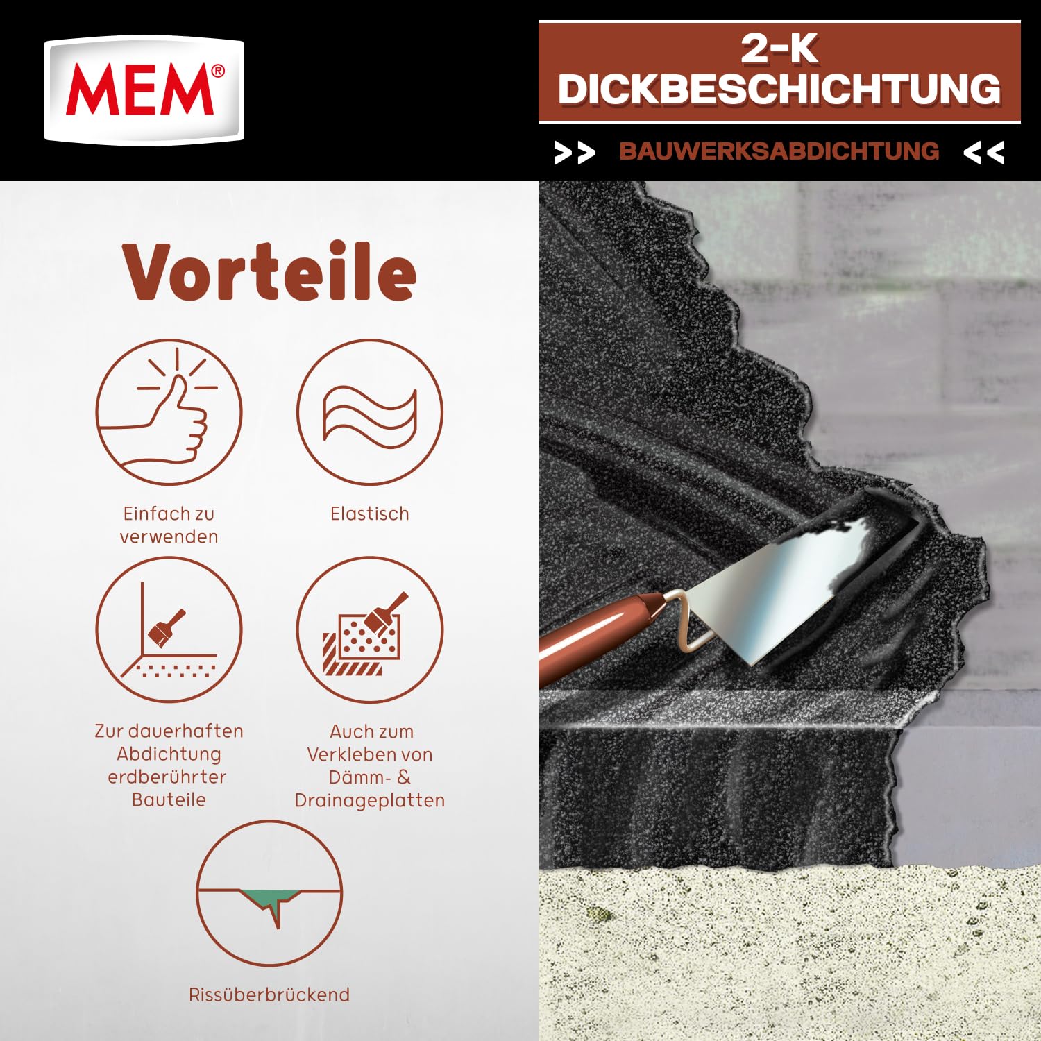 MEM Dickbeschichtung 2-K 30 kg