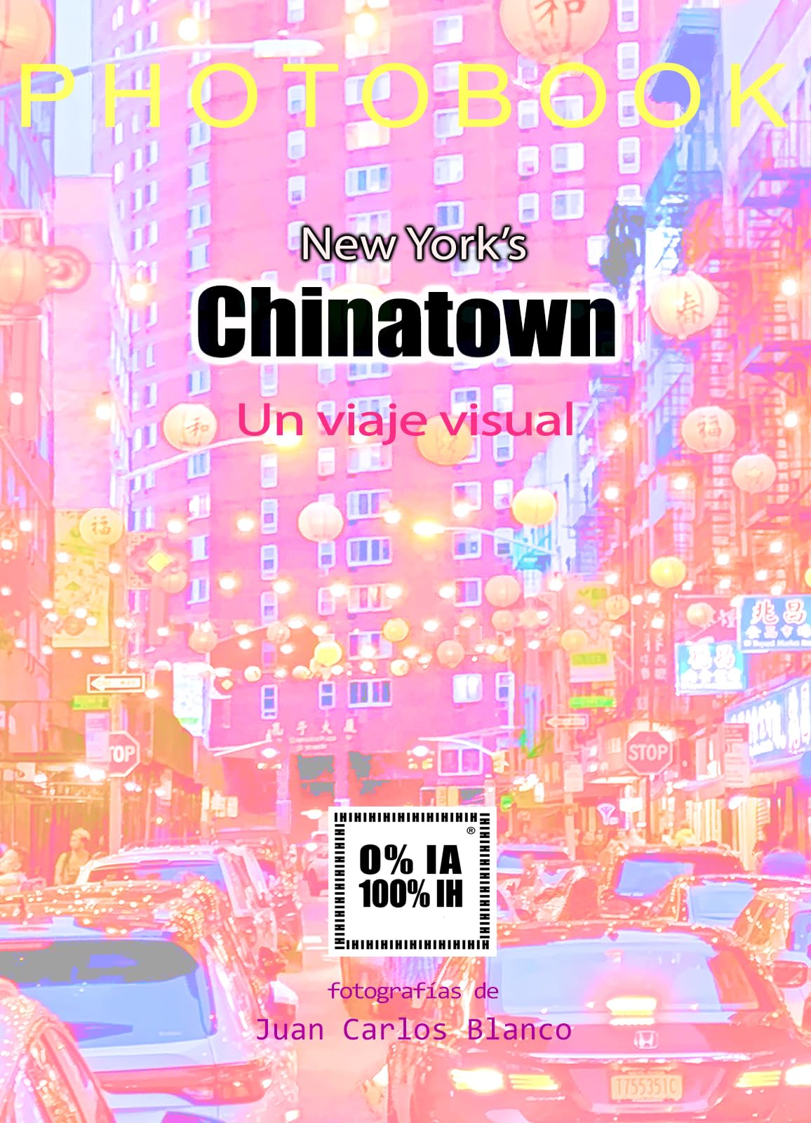 New York's CHINATOWN cadeau idéal passionné voyage livre espagnol album photo luxe