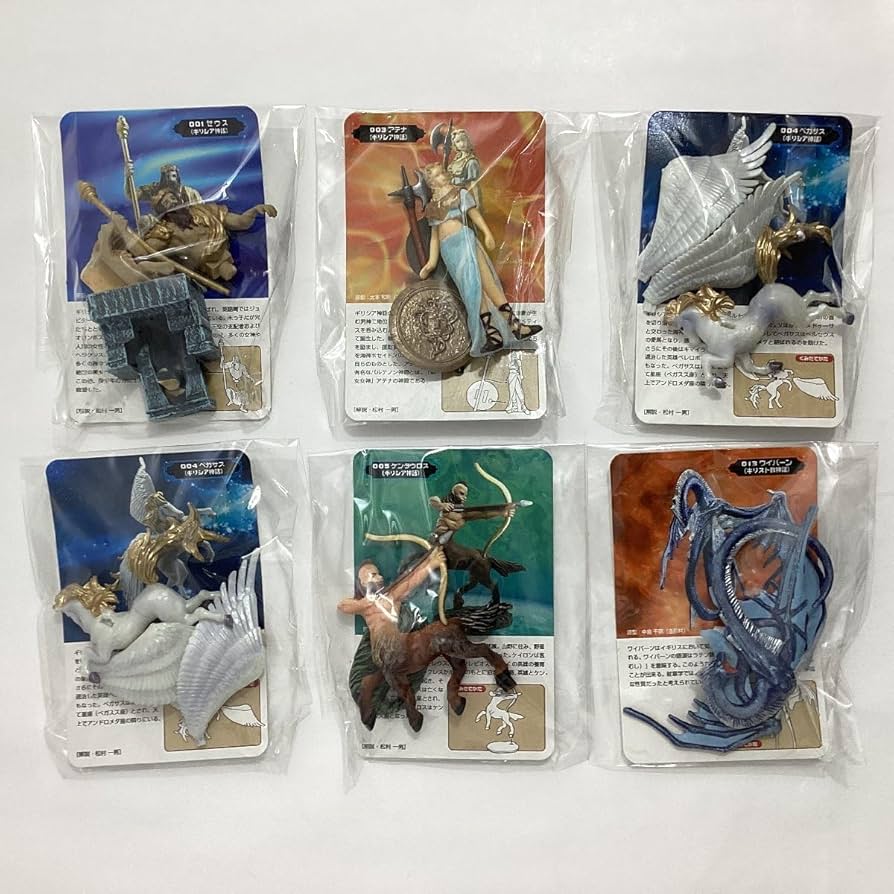 Amazon.co.jp: カバヤ 世界の神話 第1集 カラー版 シルバー版 24個