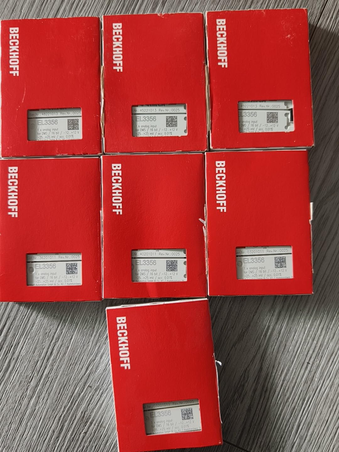 EL3356 Remaining unutilized Spare Parts for Projects