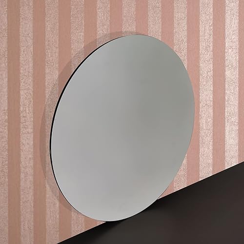 Miniatura 4 de FixtureDisplays® Espejo acrílico redondo de 10 pulgadas a prueba de roturas de plástico espejo de seguridad para niños-NPF