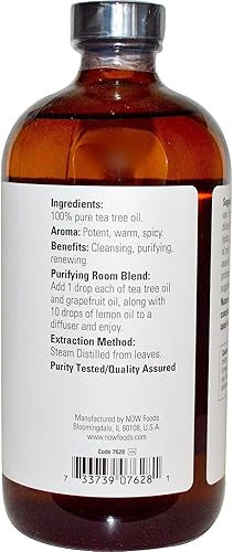 Miniatura 2 de Now Foods Aceite de árbol de té - 16 oz. Paquete de 2