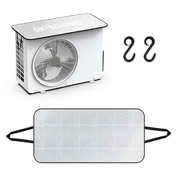 エアコン室外機カバー Amazon | DXTECHPRO【省エネ版】エアコン室外機カバー 1枚セット