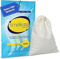 Vista 1 de SMELLEZE Bolsa desodorante reutilizable para eliminar olores en el hogar, eliminador de olores natural para el hogar, elimina el olor apestoso sin