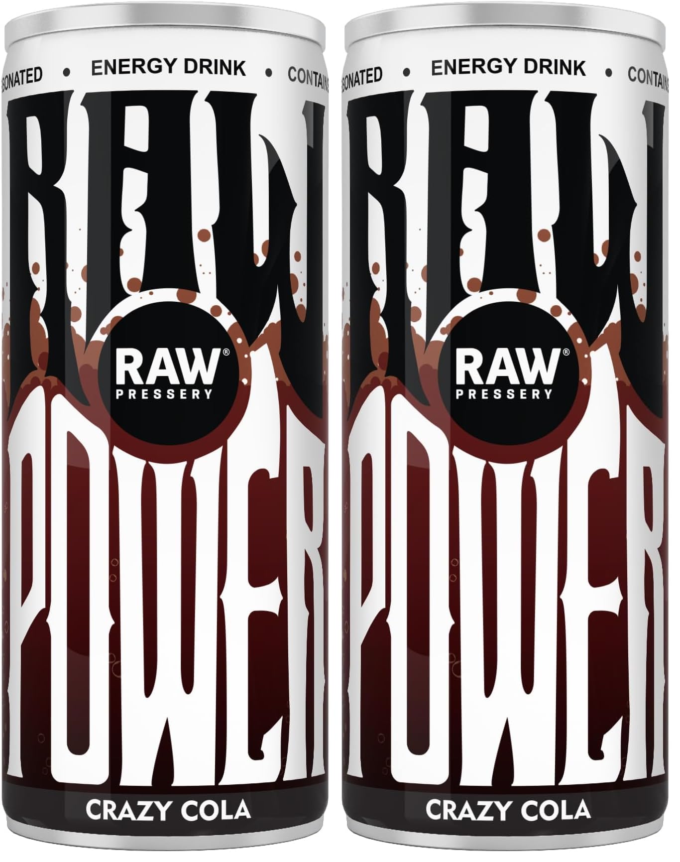 RAW PRESSERY Power Energy drink -Crazy Cola 250 Ml (Pack of 12)-image-10