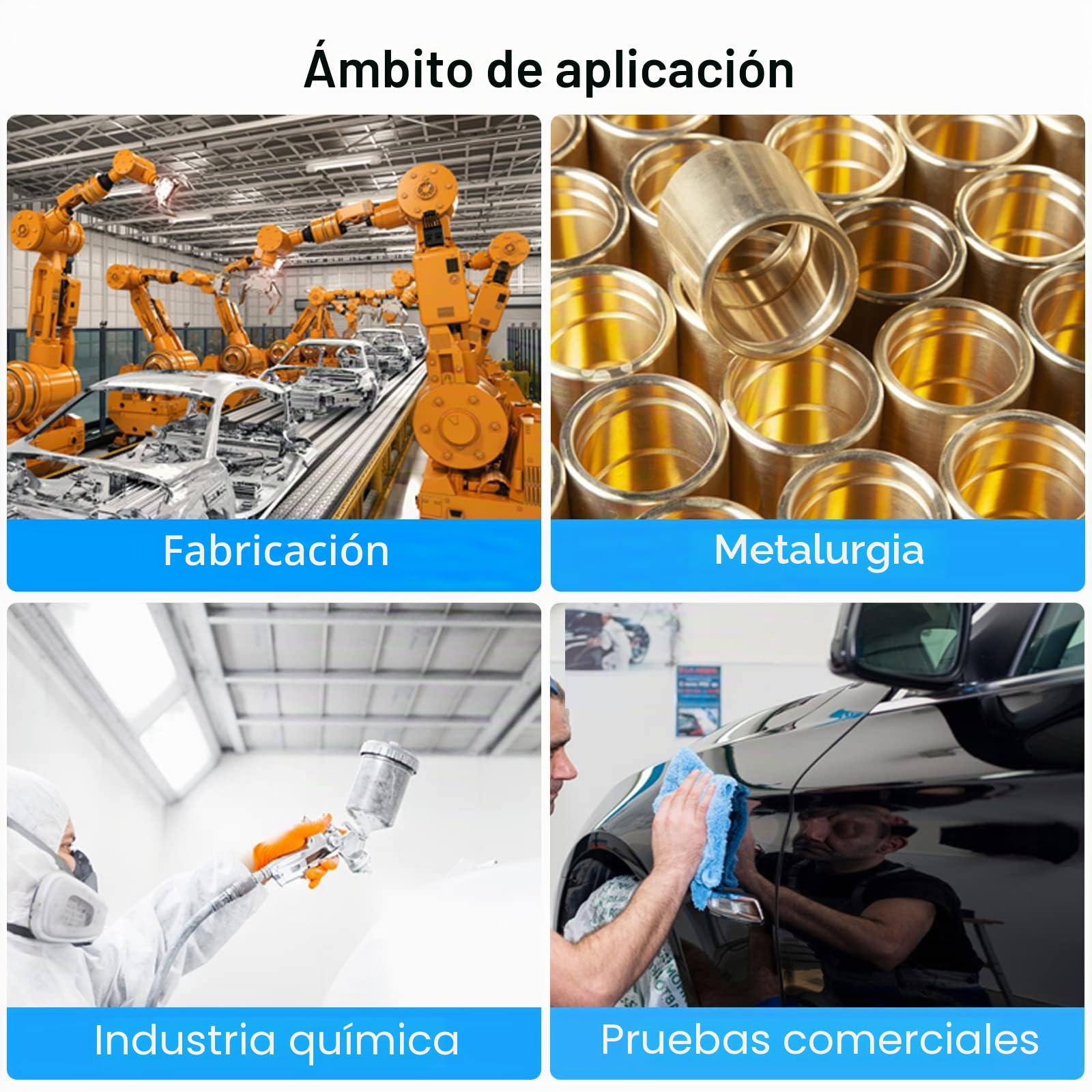Medidor de Espesor Pintura MESTEK Medidor de Espesor de Revestimiento 0-1500um con LCD Sensor Automático de Fe&NF 2 en 1, para Automóviles, Automóviles Usados, Superficies de Equipos, etc.