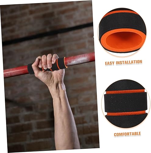 Miniatura 9 de Cubierta de tubo de espuma para barra de dominadas, mango de esponja gruesa, cómodo acolchado de barra de ejercicio
