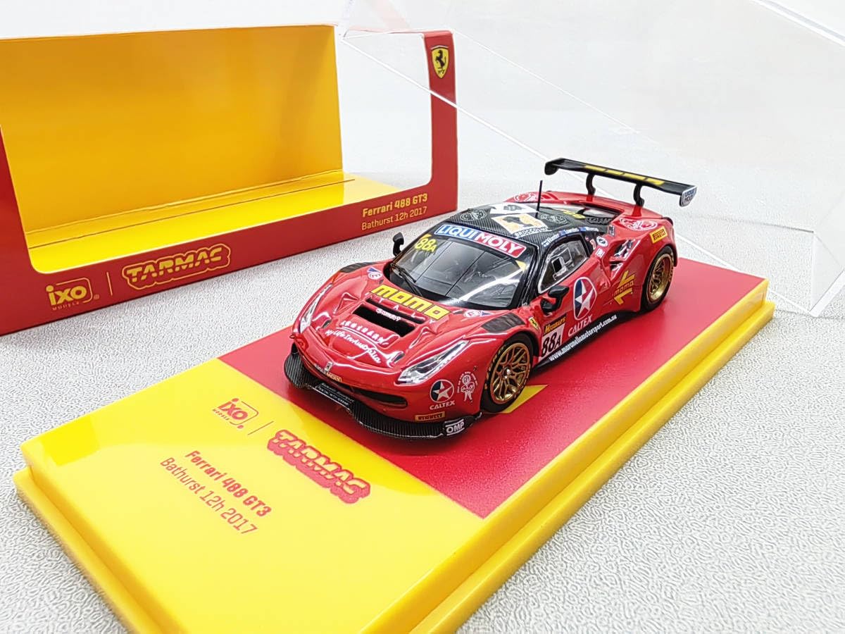 Amazon | Tarmac Works 1/64 フェラーリ 488 GT3 2017#88 | ミニカー