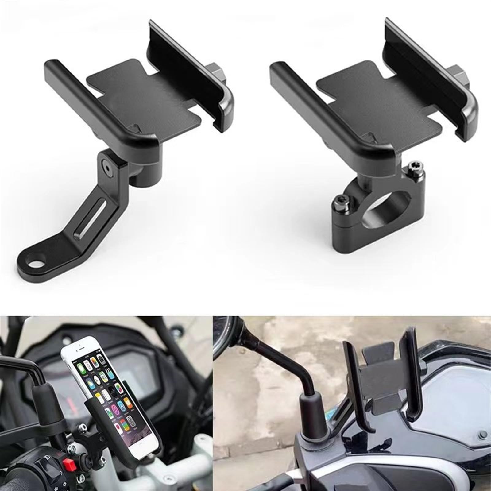 Supporto Navigatore Moto Accessori Manubrio Per Moto Supporto Per Telefono Cellulare Staffa Per GPS