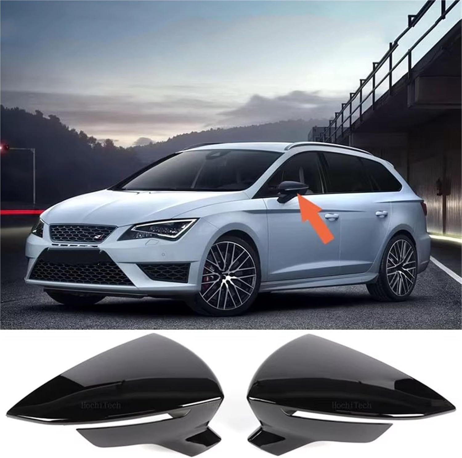 カーボンファイバー製 ブラック 車用 リアビュードアウイング サイドミラーカバーキャップ シェルケース 【ペアバックミラーカバーウイングサイドミラーキャップレクサス】 に適合す
