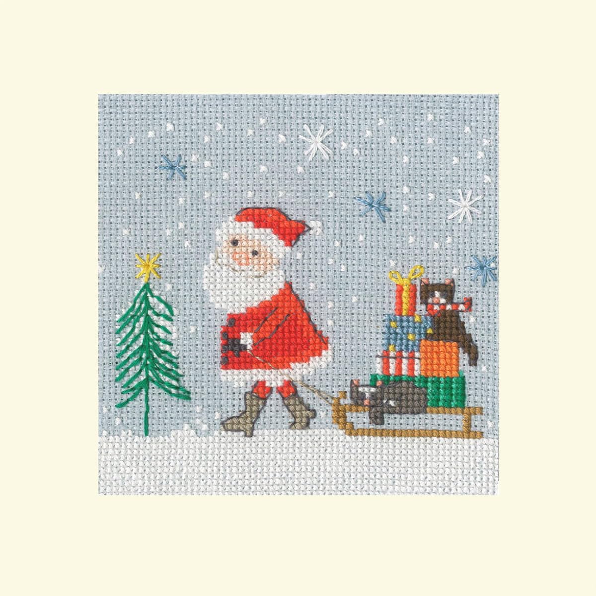 Bothy Threads Cross Stitch Kit - Delivery by Sledge