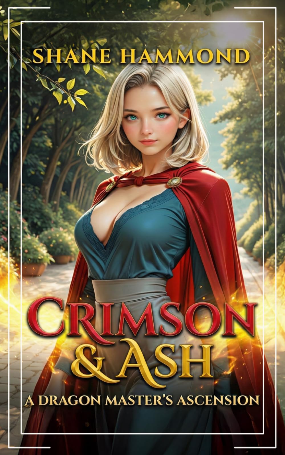 Crimson & Ash: A Dragon Master's Ascension: A Progression Fantasy Adventure (Royal Dragon Academy)