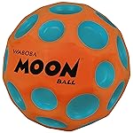 Waboba Moon Ball Martian Moon Hyper Bouncy Ball - All Ages Extreme Bounce and Fun - Super High Bouncing Ball Perfect for Active Play and Outdoor Games - Orange