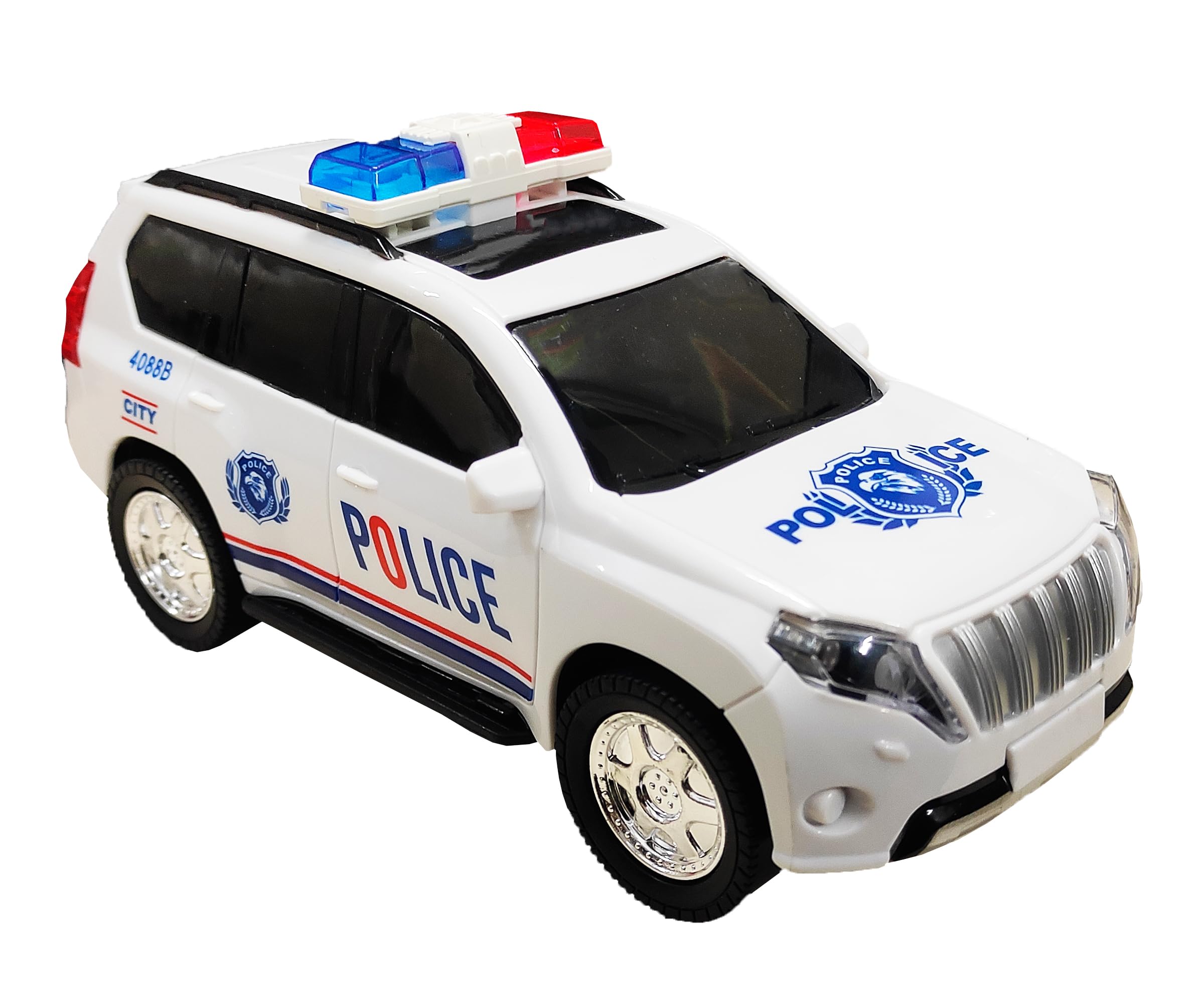 VGRASSP Bump and Go Dream Police Jeep Toy for Kids with Spreading Colorful Lights Realistic Siren Sound Dynamic Music - Battery Operated (Color As Per Stock) (Police Jeep) (B0CP7SMGN5) Amazon Price History, Amazon Price Tracker