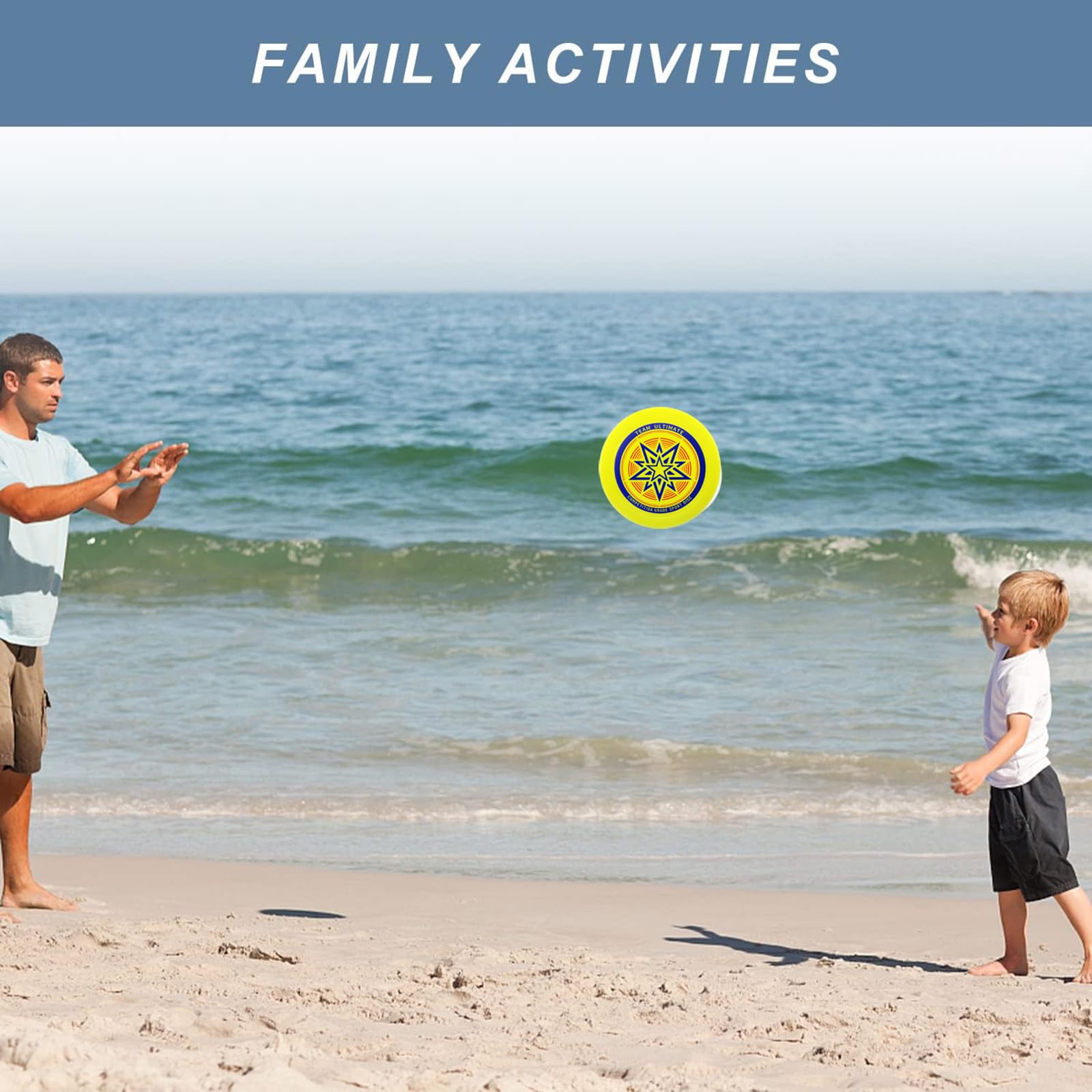 Eurodisc 175g, Ultimate Frisbee, Disque Frisbee, Disque de Lancer Professionnel, Frisbee de compétition Funsport