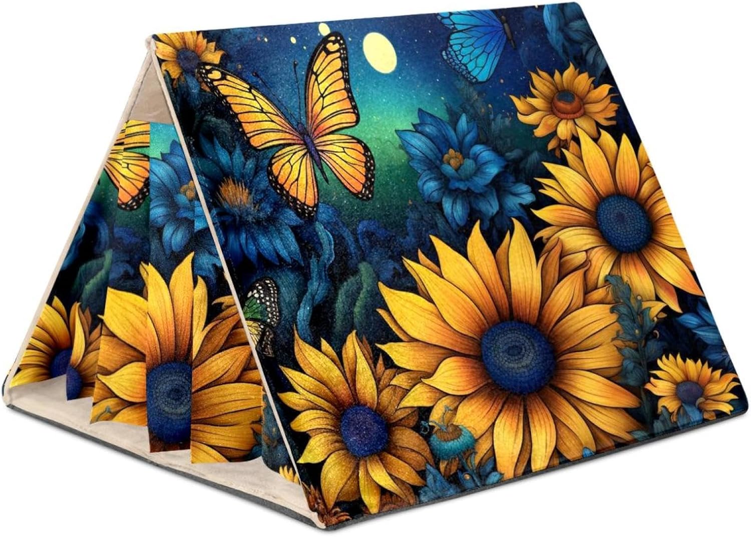 MAgiLL Guinea Pig Bed, Comfortable Hamster House, Hiding Place for Small pet Animals, Folding Bed nest, Suitable for Short Rabbits, Rabbits, Ferrets, mice, Hedgehogs, Chinchillas