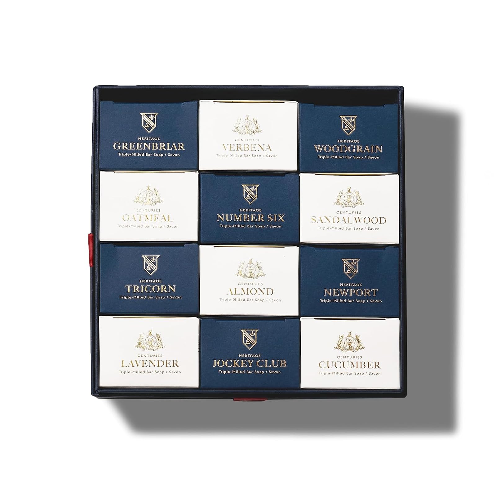 Caswell-Massey Natural Bar Soap for Men & Women, Moisturizing Body Soap Bar for All Skin Types, Made with Essential Oils & Plant-Based Formula for