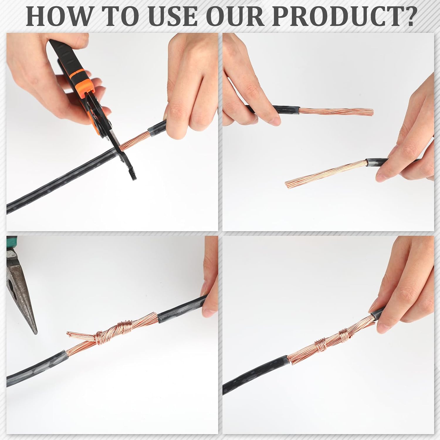 25 ft 6 AWG 19-Stranded THHN Black Copper Building Wire Electric Fence Ground Wire