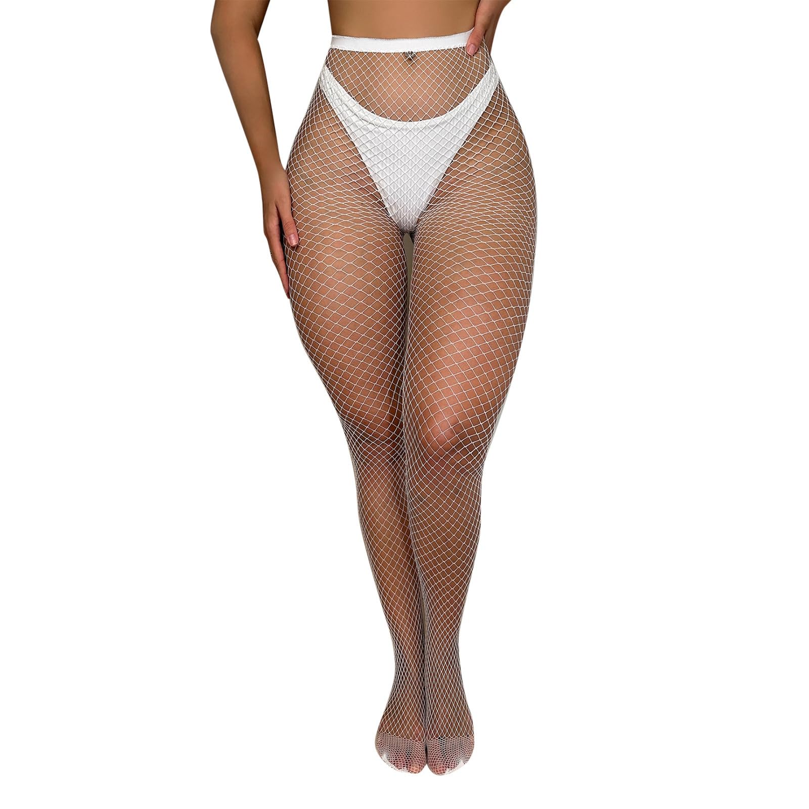 Solid Black Silk Fishing Net Socks for Women Sexy Tight Spring Nightclub Girls Socks