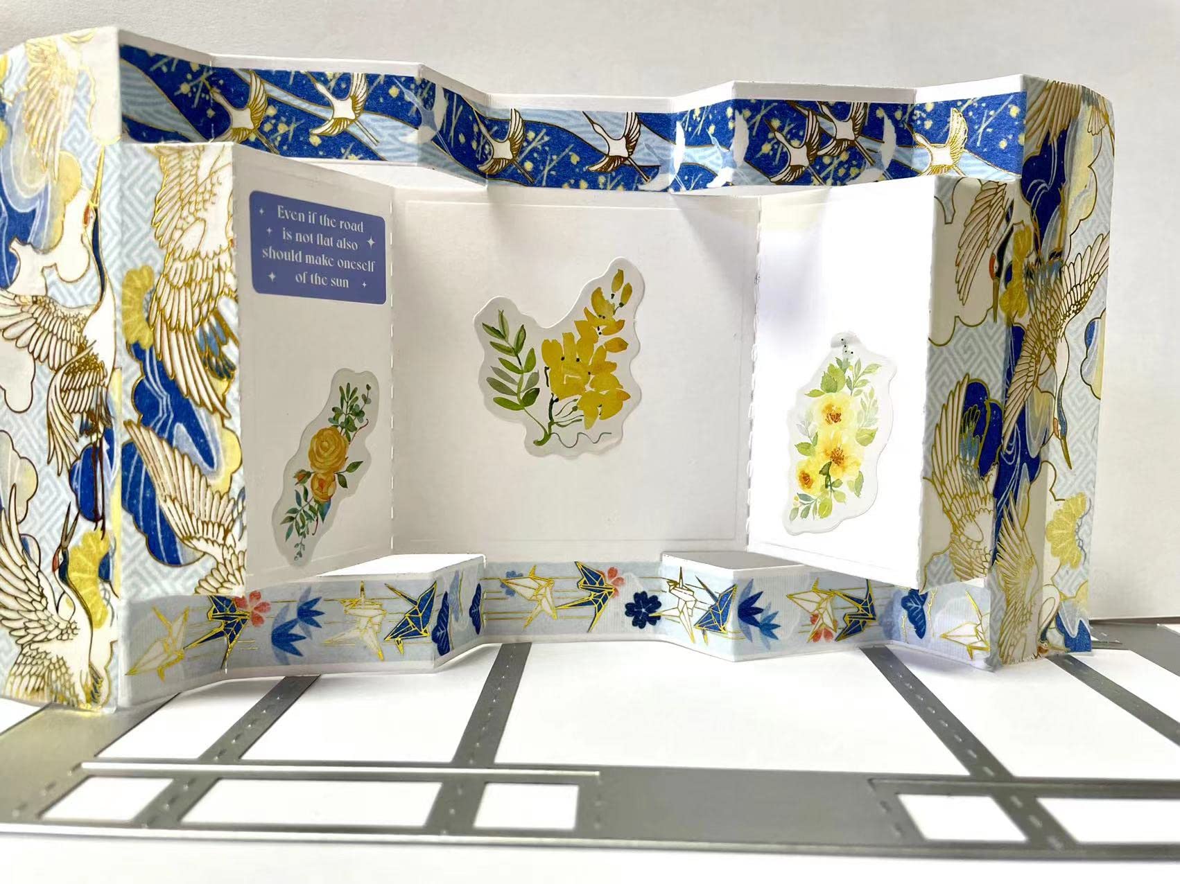 Mvchifay Cutting Dies Metal Stencils Scrapbooking Tool DIY Craft Carbon Steel Embossing Template for Paper Card Making (Pop-up Rectangular 22.2x11.3cm)