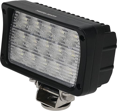 Miniatura 2 de Tiger Lights TL130F - Luz de inundación rectangular LED de 3500 lúmenes, 55 vatios, 4.5 amperios, 12V-24, 4 pulgadas de largo, 6 pulgadas de ancho,