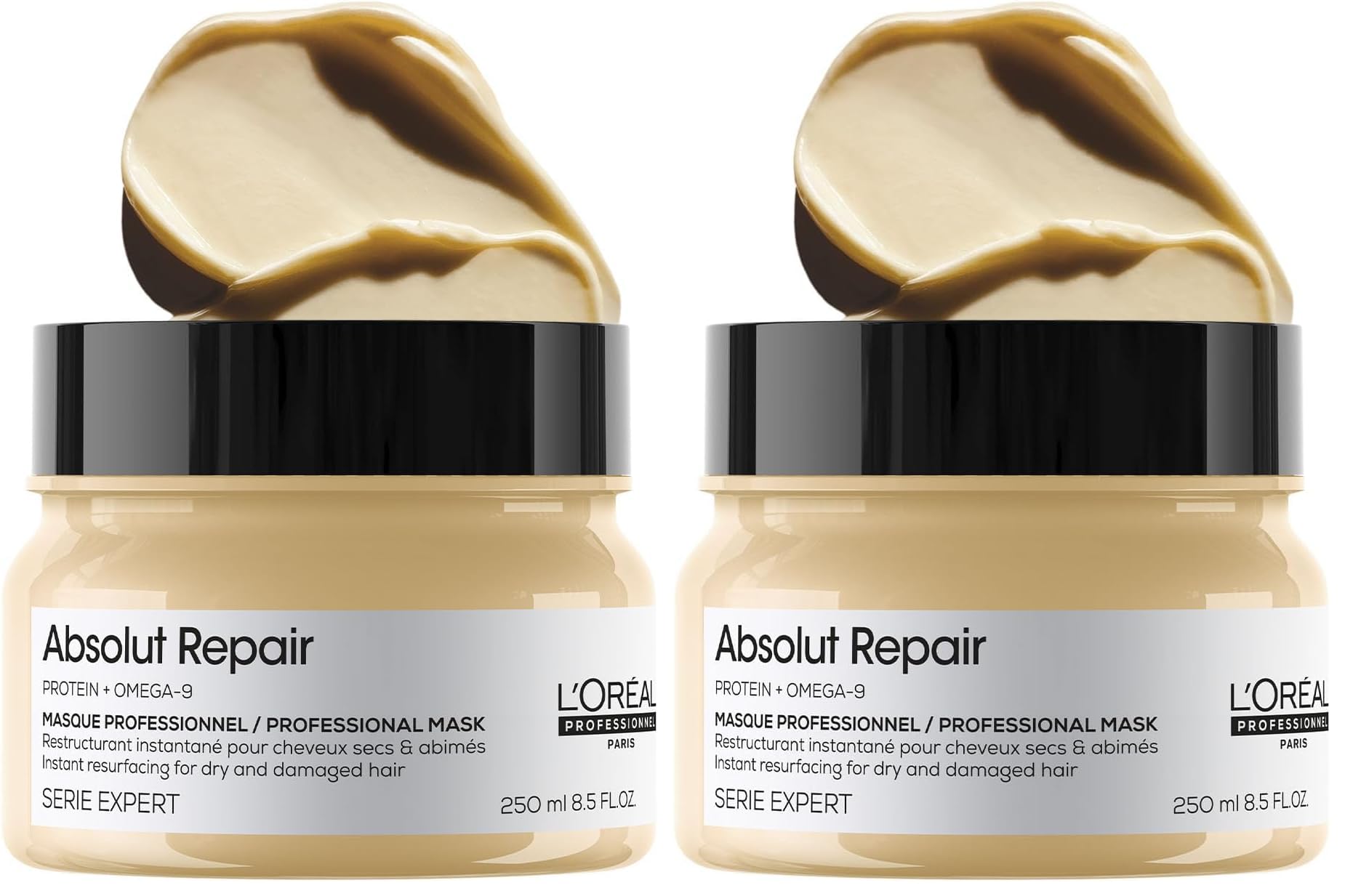L'Oréal Professionnel Absolut Repair Mask for Dry & Damaged Hair - 250ml | Professional mask for Strengthening and Repairing Hair, With Protein & Omega-9, For Men & Women (Pack of 2)-image-47