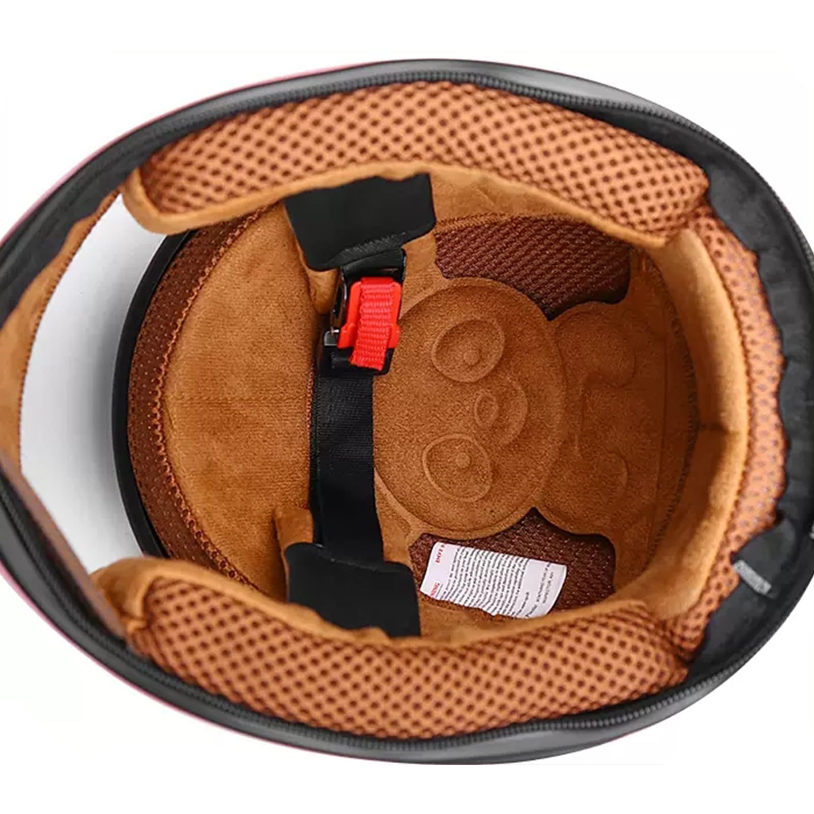 Casco Integral de Motocicleta para niños, Casco de Scooter Aprobado por ECE con Visera Solar y Bufanda extraíble, Casco de Scooter para niños y niñas de 3 a 12 años B-4,48-55CM