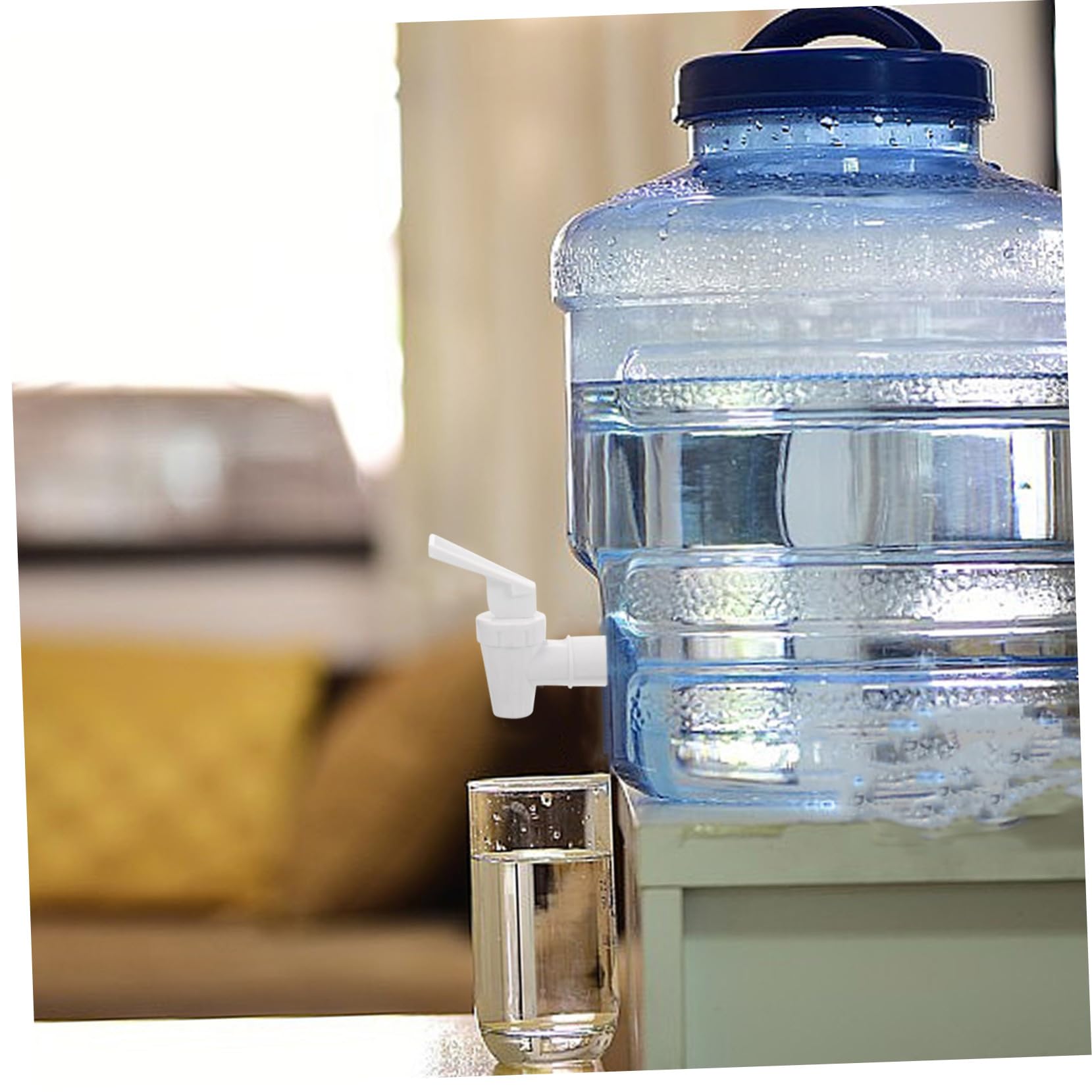 Artibetter 2pezzi Rubinetto Erogatore d Acqua Riutilizzabile Beccuccio Ricambio Per Compatibile Modelli Materiale Robusto Plastico Installazione Semplice Senza Attrezzi