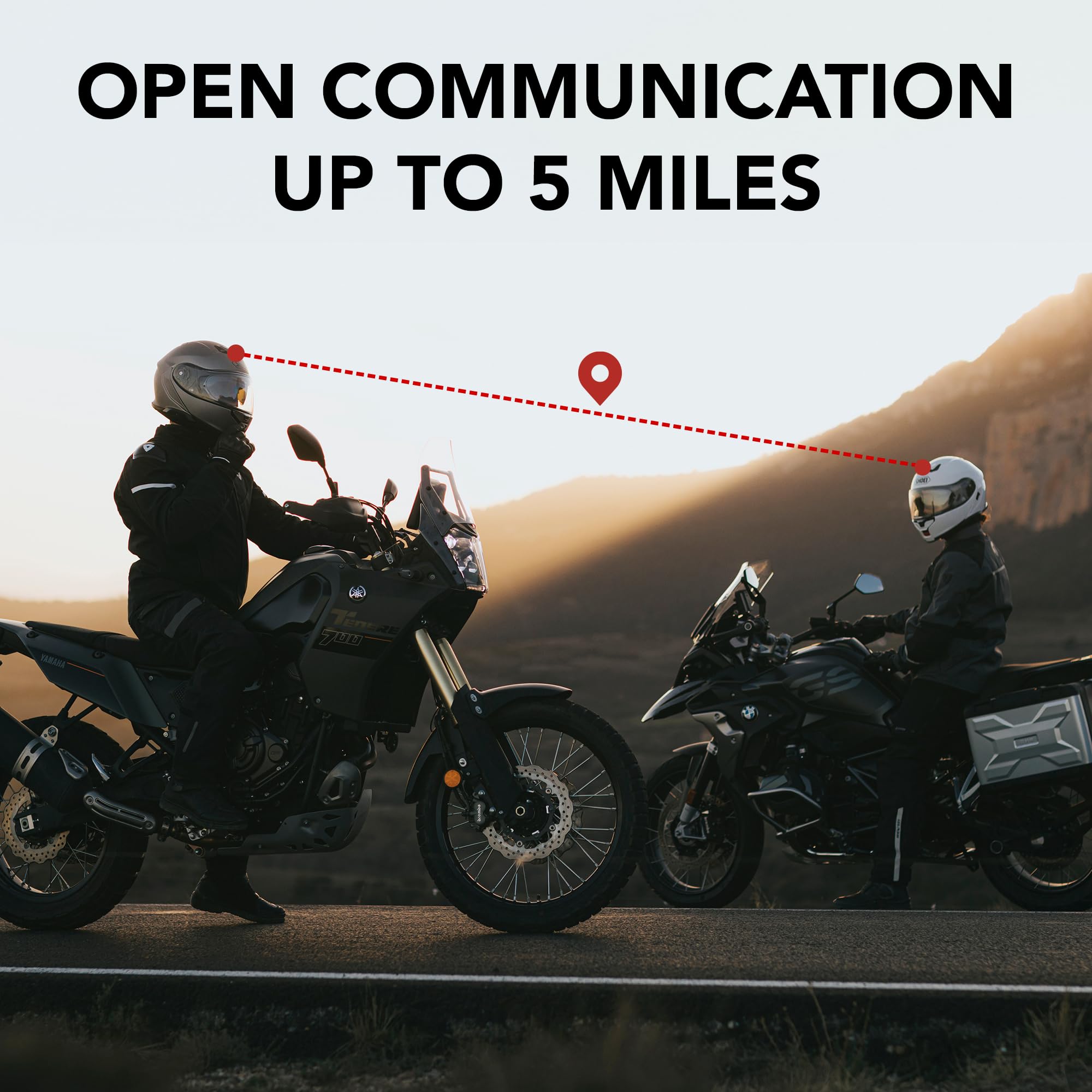 Sena SRL3 Motorcycle Mesh intercom Communication Headset for SHOEI