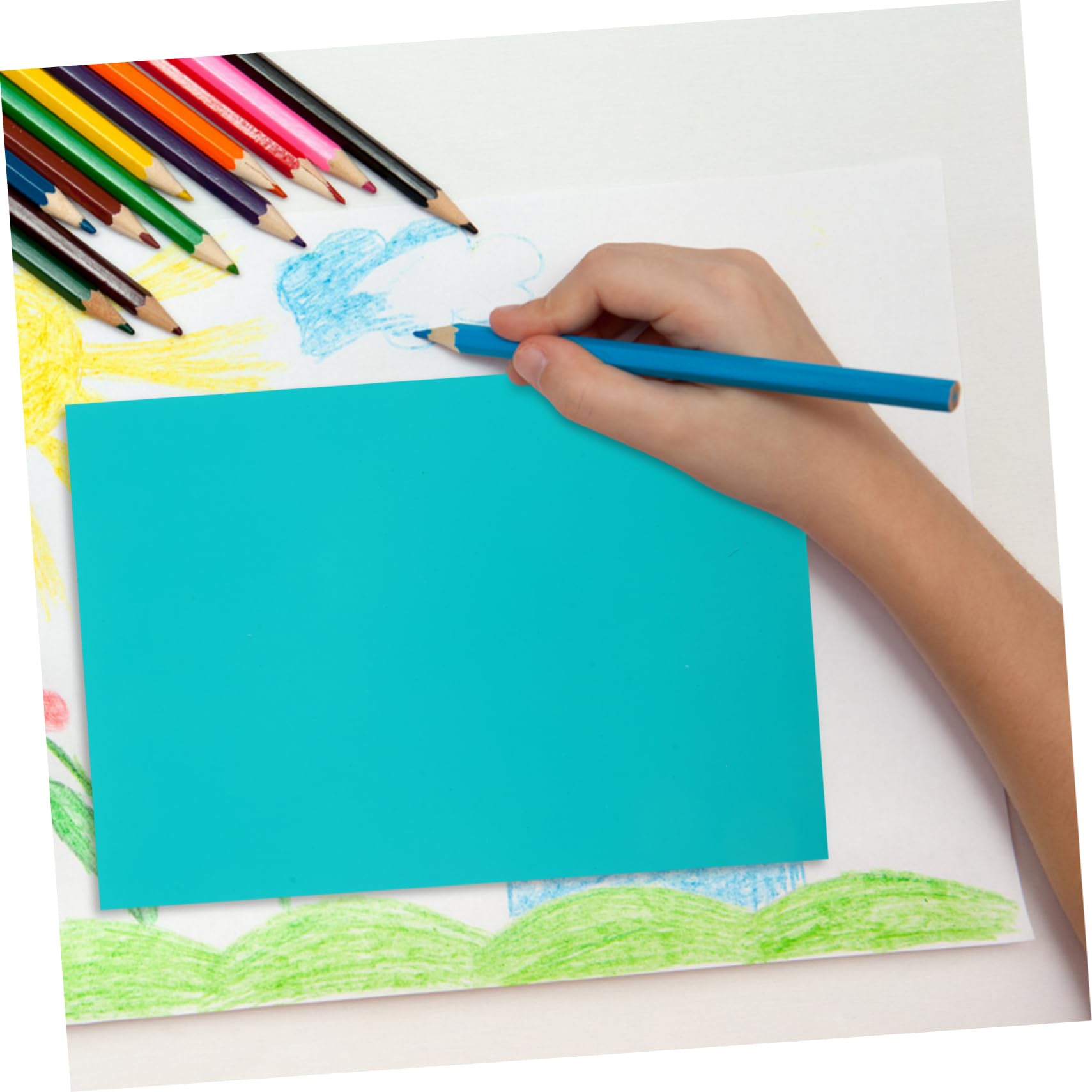 ORFOFE Gravurplatte für Kinder Pvc Gummi Druckgrafik Gravurbrett