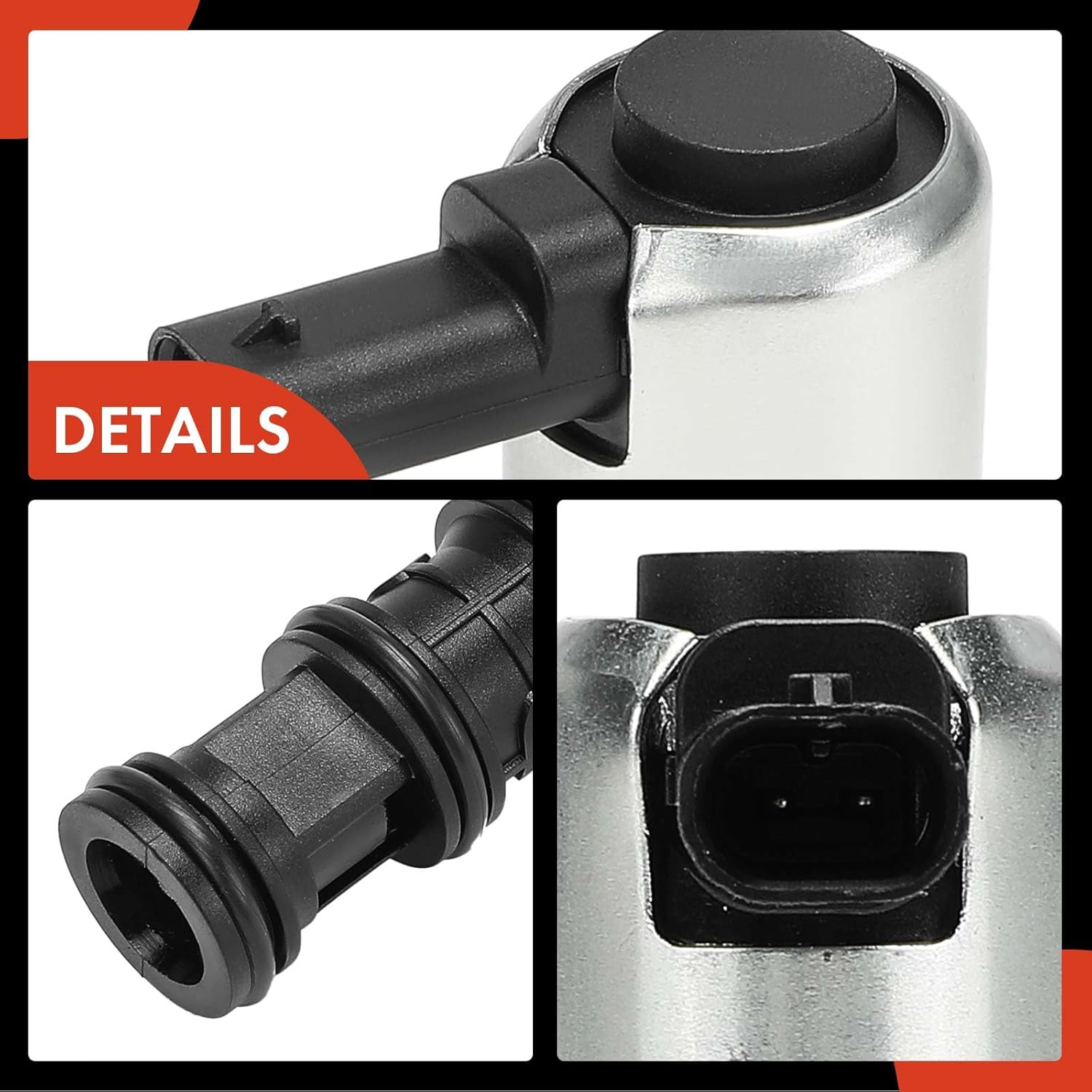 A-Premium Exhaust Engine Variable Valve Timing (VVT) Solenoid Compatible with Ram 1500 & Jeep Grand Cherokee L WK, Wrangler, Gladiator & Dodge Durango & Chrysler Pacifica, Grand Caravan, Voyager, 3.6L