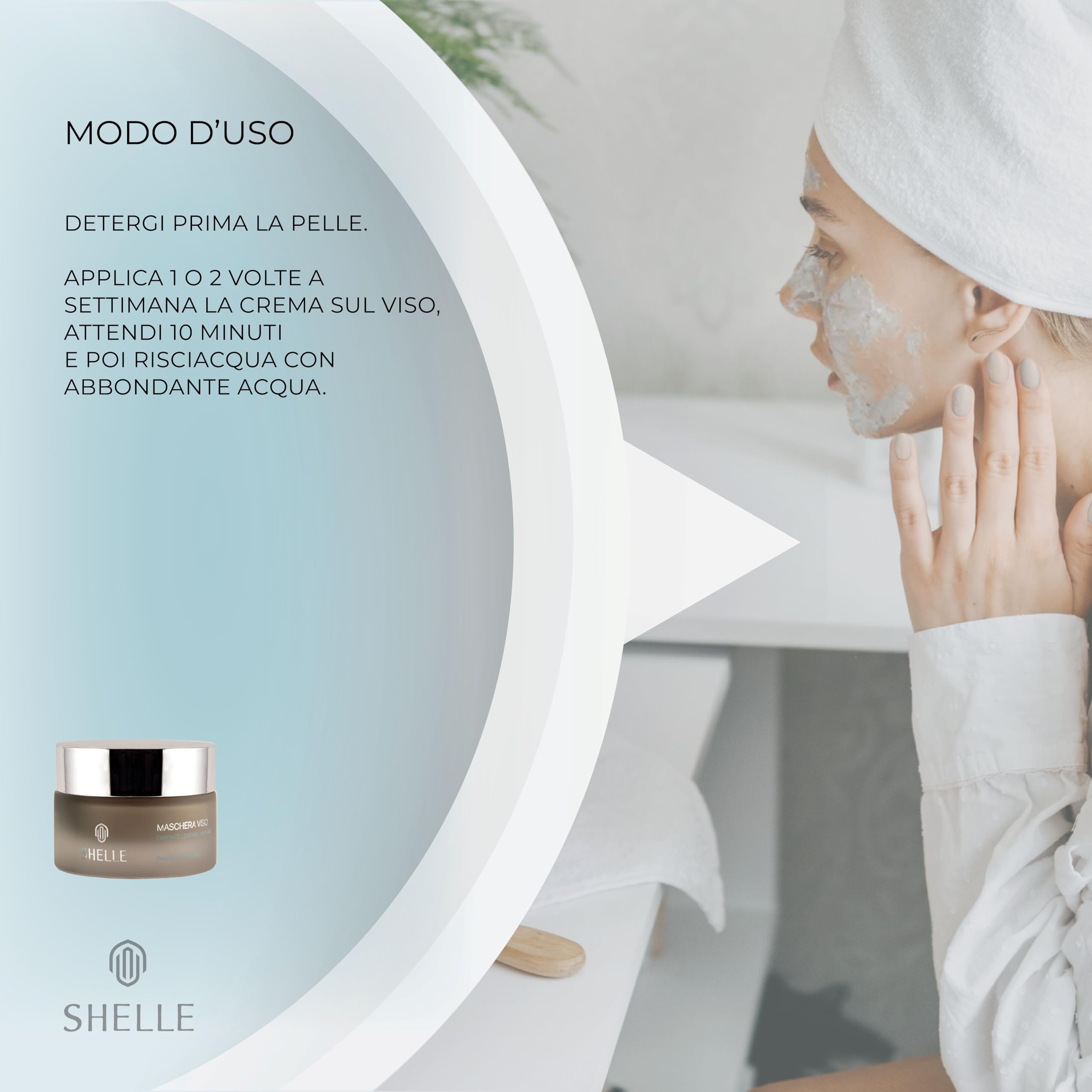 Maschera Viso con Ossigeno-Ozono, Alga Kelp, tocoferolo, acido ialuronico. Trasformativa, Esclusiva, Rigenerante, Ossigenante, Detossinante, Sublime, Miracolosa, Rinfrescante, Rivitalizzante. Jeunity