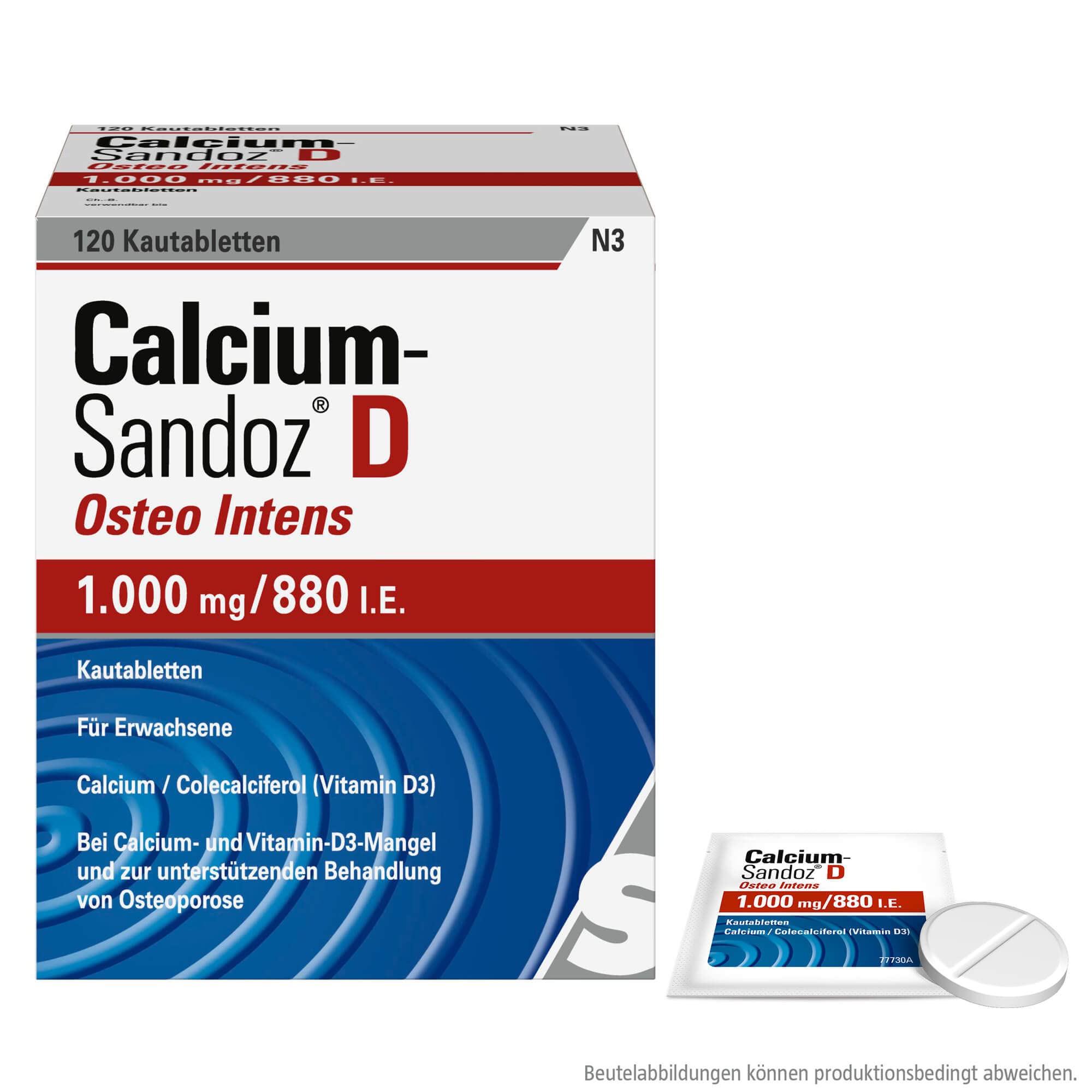 Calcium Sandoz I1000/880kt