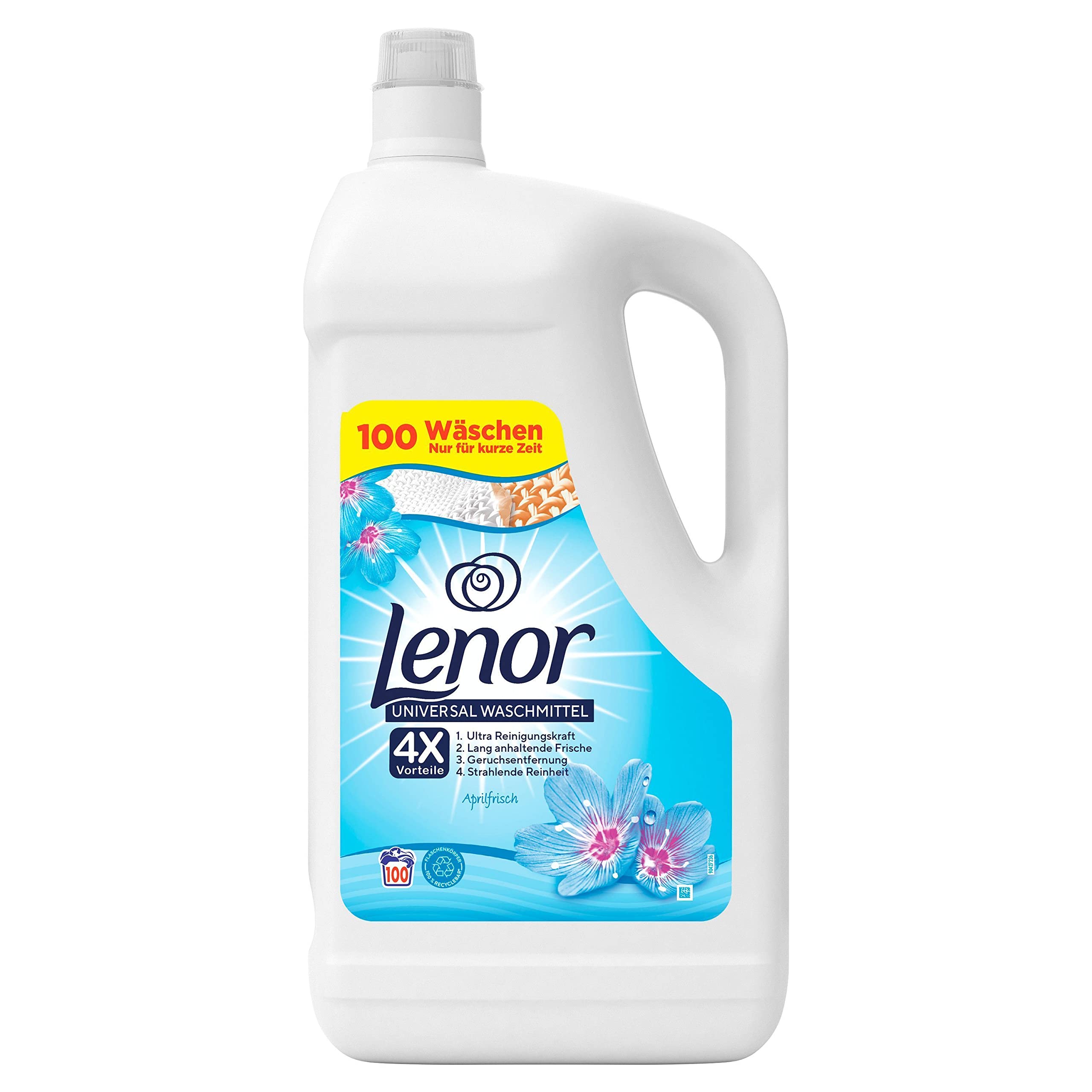 Lenor WM Flüssig Aprilfrisch 5L - 100WL
