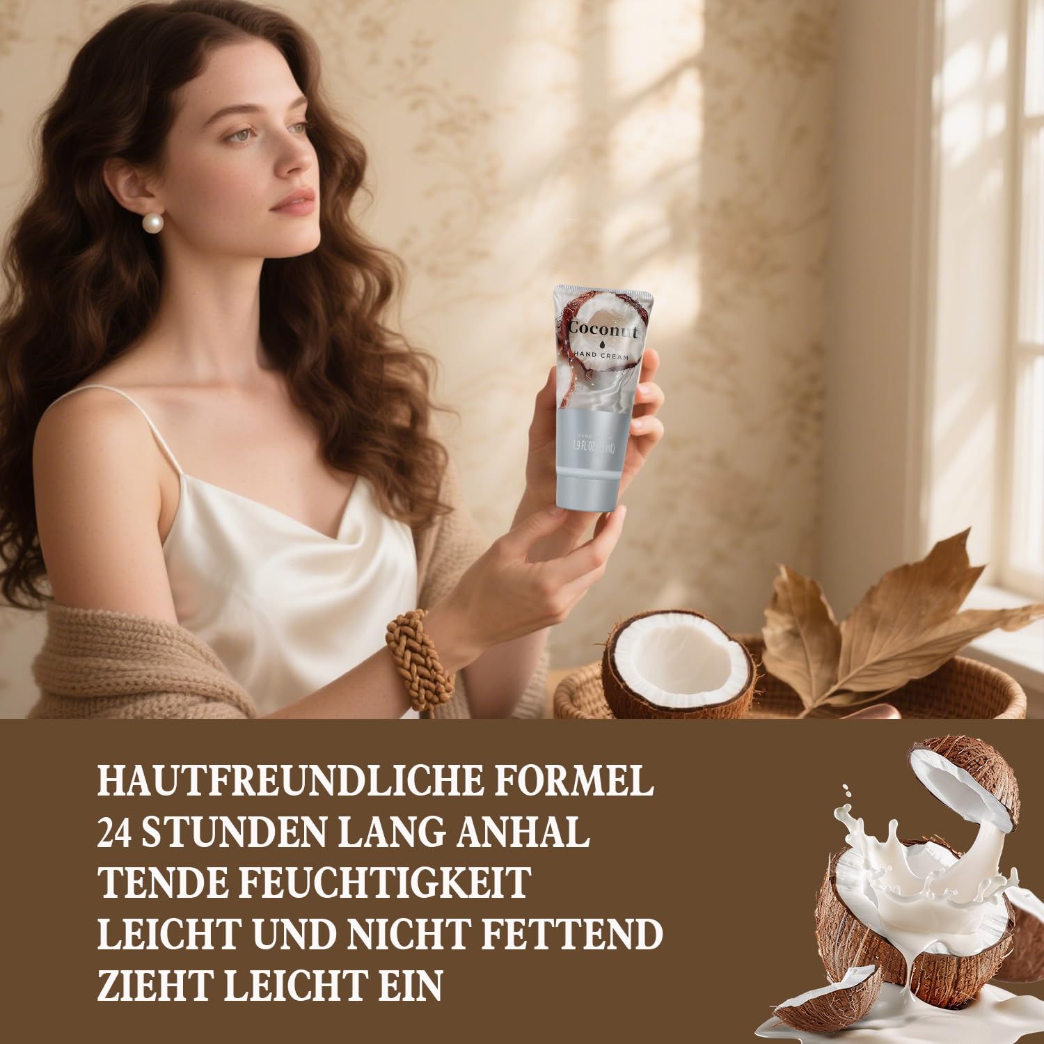 SPA LUXETIQUE Beauty Set per donne,8PC Regalo Donna Compleanno, Cocco Profumo Spa con Gel Doccia, Regali San Valentino per Lei,Set Regalo per il Bagno,Set Benessere per Donne, Regalo Festa della Mamma