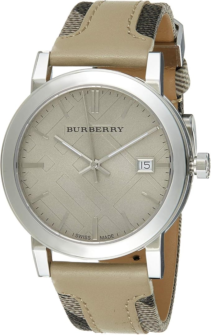 Burberry BU9021 Large Check Mens Watch Amazon.co.uk Fashion