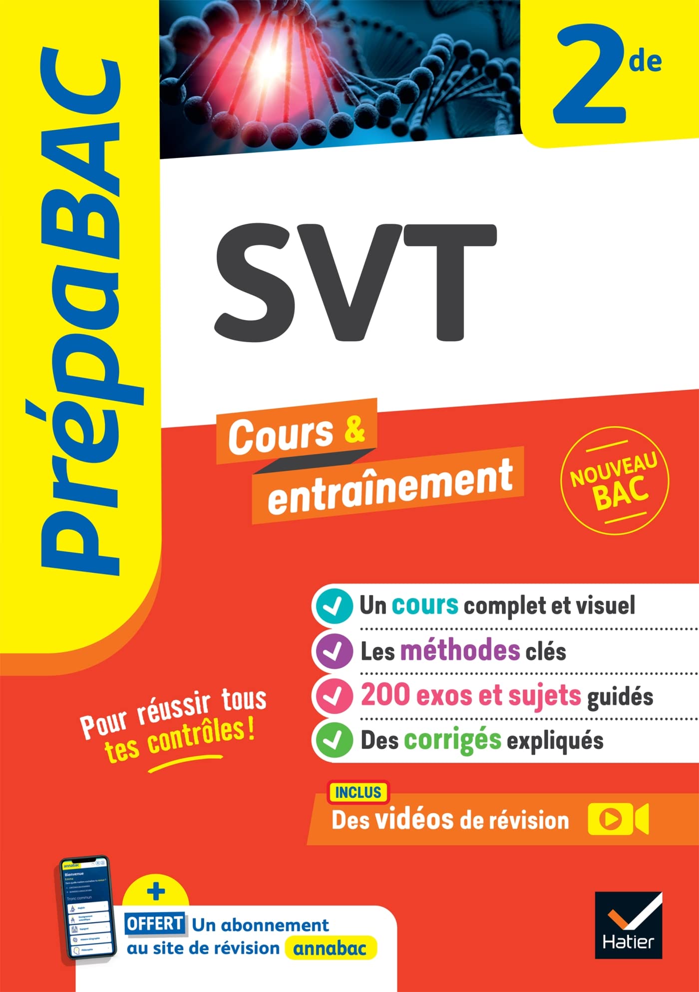 Prépabac - SVT 2de: cours, méthodes & entraînement (programme de Seconde): 49