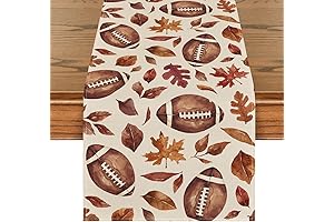 Artoid Mode Football Home Decorations Table Runner