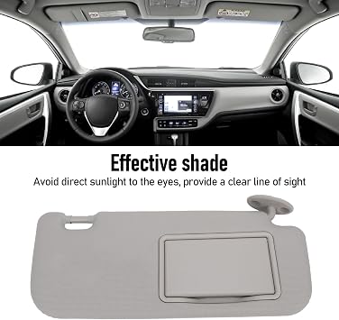 Sun Visor for Car, Front Sun Visor 7431002G40B0 Right Passenger Side Sun Visor Front Sunshade Interior Replacement Accessory
