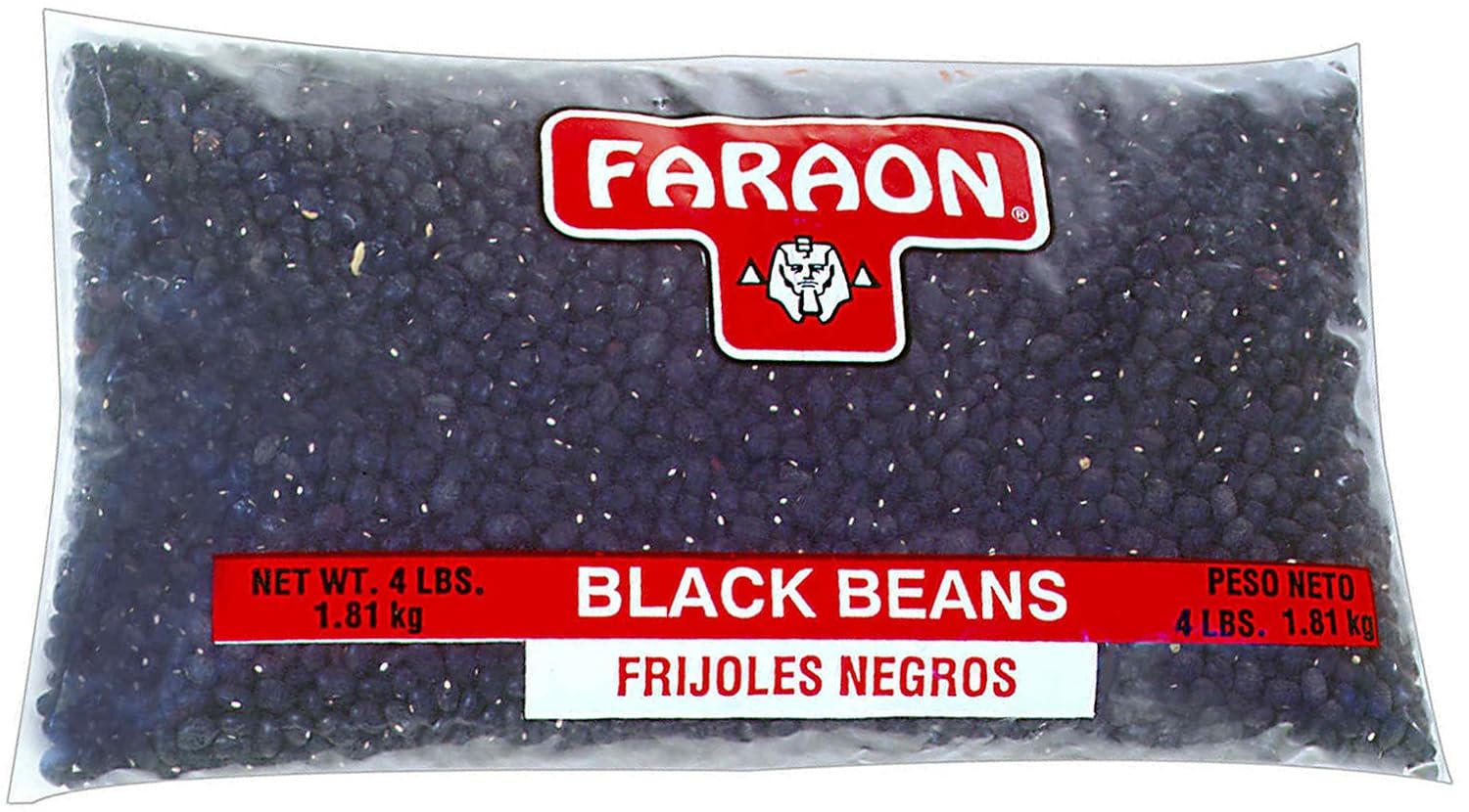 FARAON Black Beans 4 Pound - Premium Selected for Authentic Taste, True Color & Thick Broth
