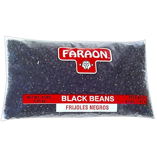 FARAON Black Beans, 4 Pound