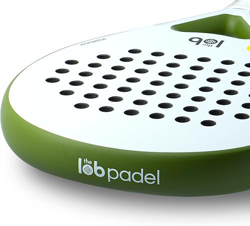 Miniatura 5 de Pala de pádel de fibra de carbono 3K de forma redonda para hombres y mujeres - Potencia y control de precisión, durabilidad, personalizable