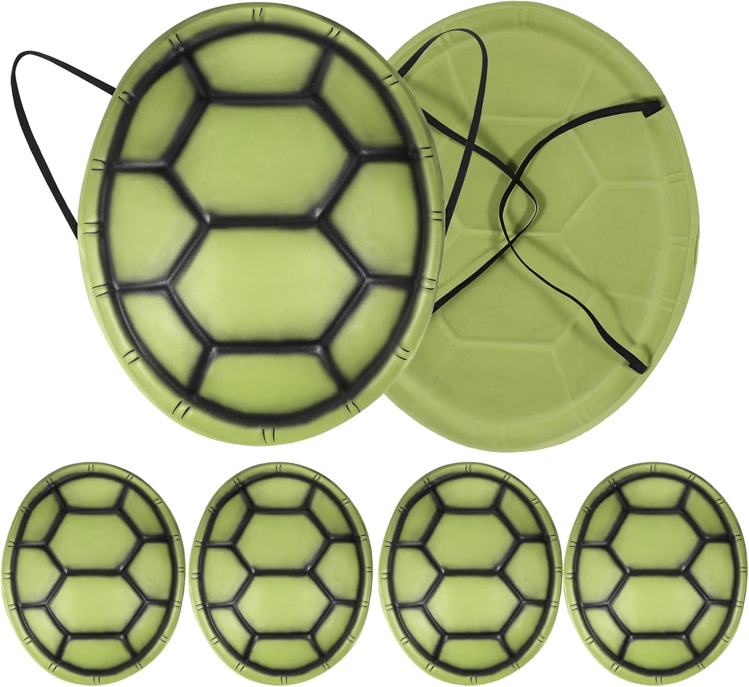 Amazon.com: Abaodam 6Pcs Turtle Shell Costume for Kids Ninja Party ...