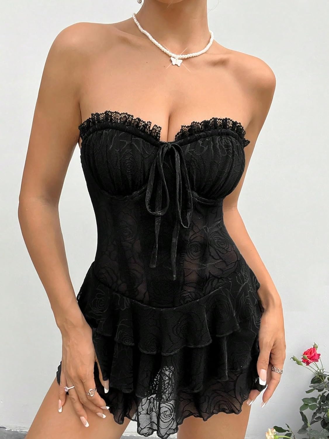 Size XS/S Women Sexy Sexy Backless Strap Mini Dress Summer Fashion Outfits